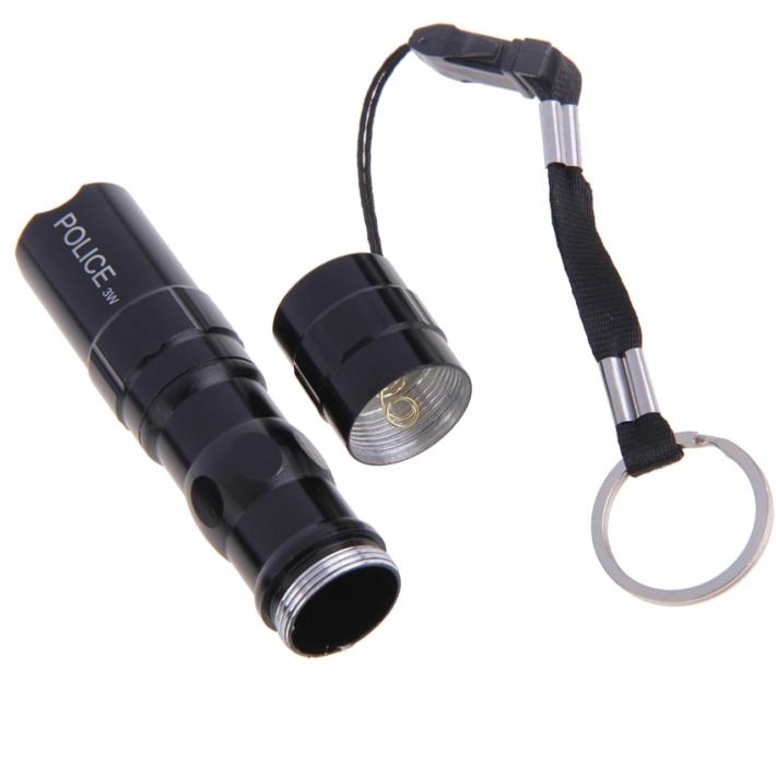 [HCM]Đèn pin Pollice 3W màu đen (LM)