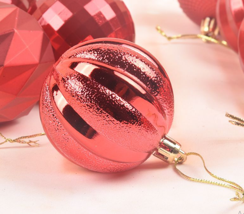 Set 6 quả châu trang trí noel 6cm MẪU E2 (ấn mua ngay để chọn phân loại)