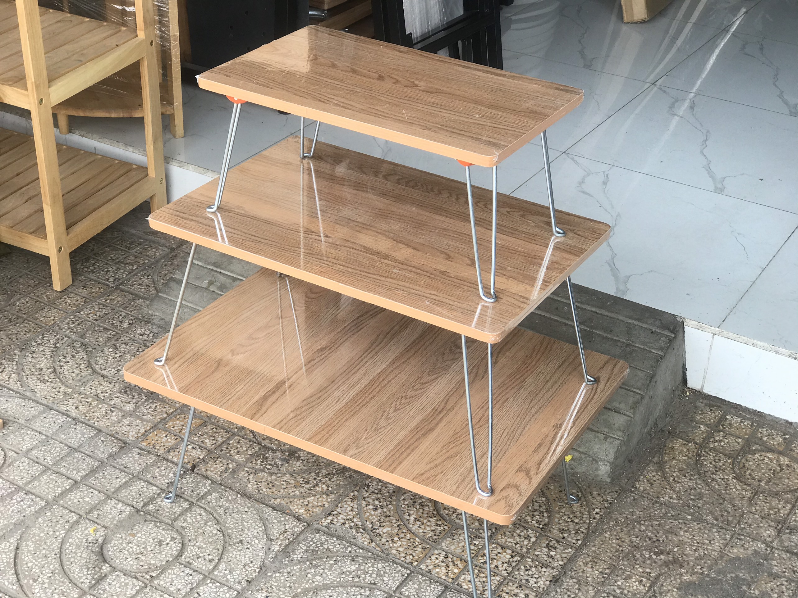 Bàn Gỗ Công Nghiệp MDF Cao 28cm