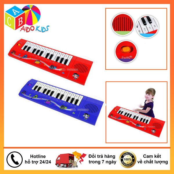 Đàn piano cho bé, đồ chơi phát nhạc phát triển tư duy trẻ em AKO P3002