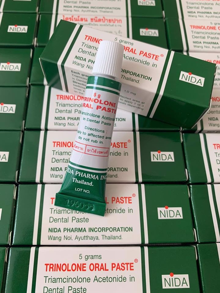 Kem Bôi Nhiệt Miệng TRINOLONE ORAL PASTE