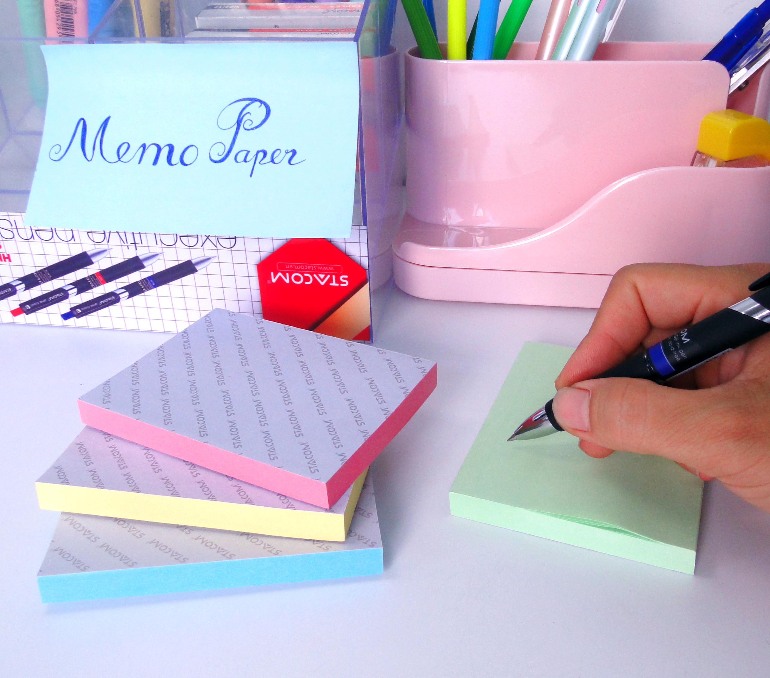 Giấy Note Ghi Chú Nhiều Màu STACOM - M76100