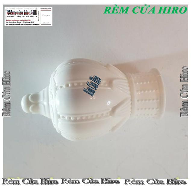 Đầu chụp thanh treo rèm màn cửa