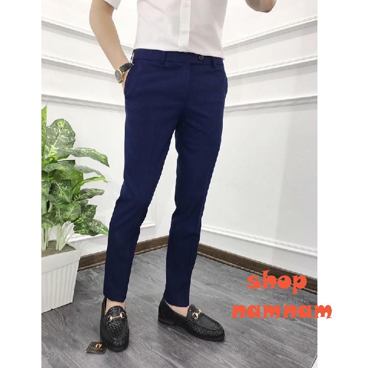 Quần nam Quần tây nam màu nâu