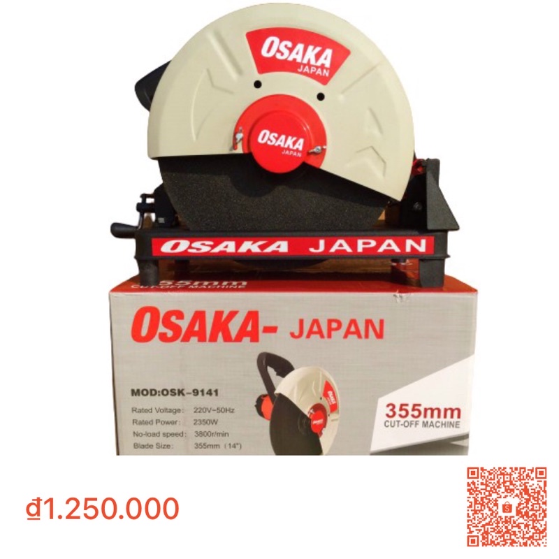 Máy cắt sắt bàn osaka-japan 355mm 2350w