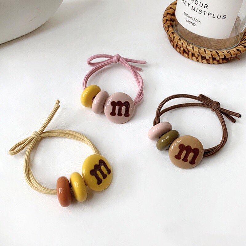 [HCM]Dây cột tóc dễ thương nhiều màu sắc - Sara Accessories