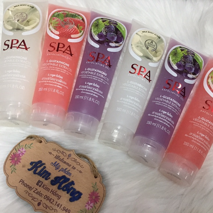 Gel tẩy tế bào chết spa