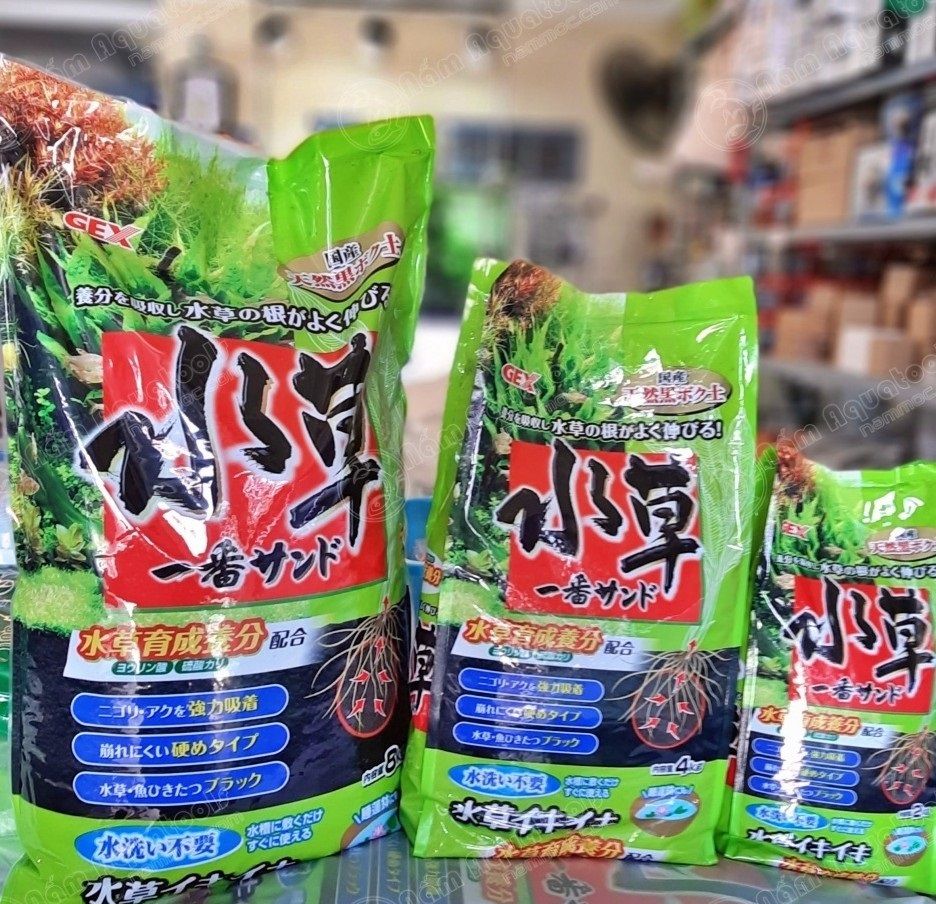 Phân nền GEX xanh Cho bể thuỷ sinh 1.0Kg