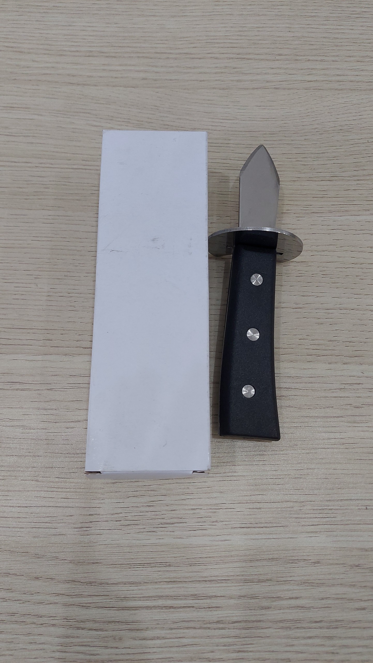 Dao ăn hàu cán nhựa (thép cao cấp không gỉ)