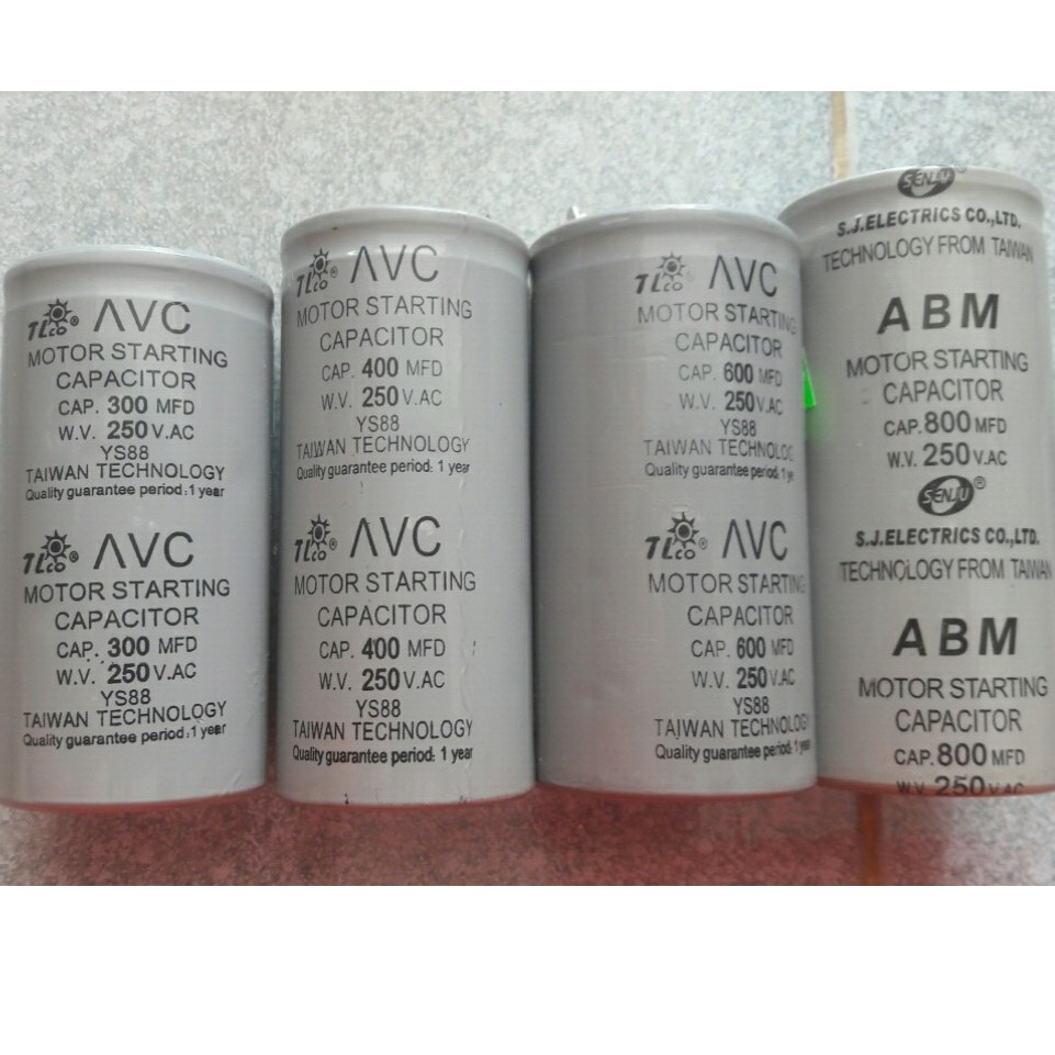 TỤ ĐỀ ABC DÙNG CHO MOTOR VÀ QUẠT CÔNG NGHIỆP