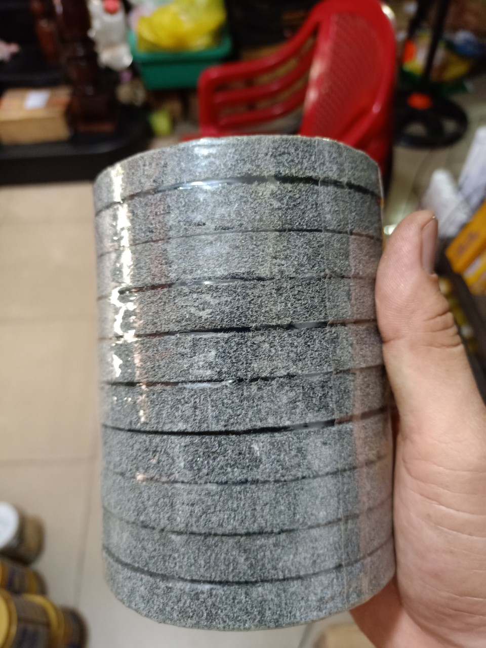 10 MIẾNG NỈ XÁM ĐÁNH BÓNG 1 TẤC