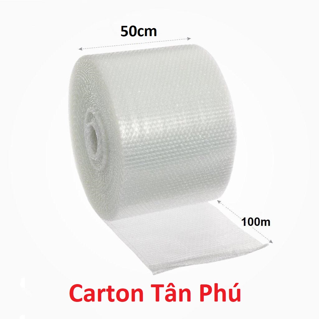 50cm x 100m - Cuộn Bóng Khí (Màng xốp hơi)
