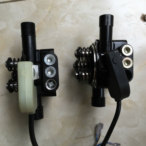 Bộ đầu bơm máy rửa xe mini 3 piston kèm sẵn rơ le