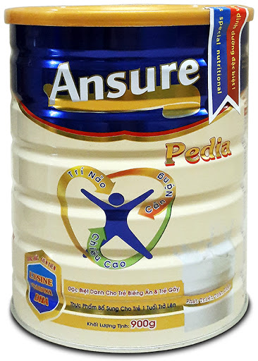Sữa bột Ansure Pedia Của Mega Milky 900g