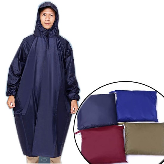 (Sale giá sốc) ÁO MƯA BÍT VẢI DÙ NGƯỜI LỚN 1M4