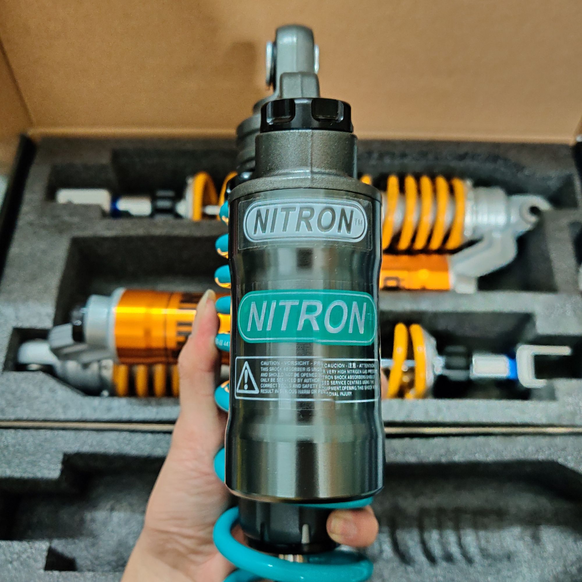 [HCM]phuộc Nitron/rcb bình dầu dành riêng cho SH Việt Nam