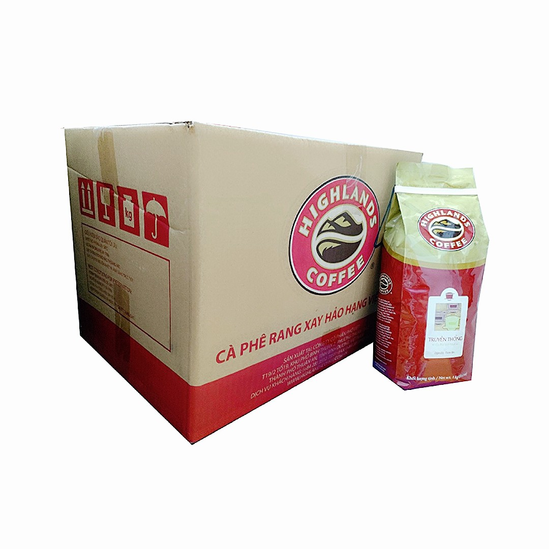 ( Combo 2 Gói ) Cà Phê Bột Highland Coffe Truyền Thống 1KG