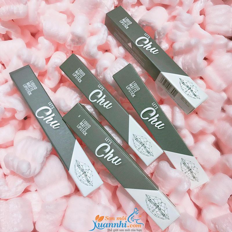 Son kem lì Chu Matte Lipstick màu đỏ trầm sexy quyến rũ ( #03 ) tốt nhất