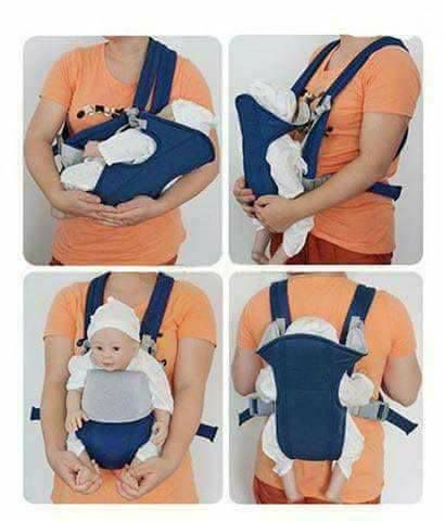Địu 4 tư thế cho bé