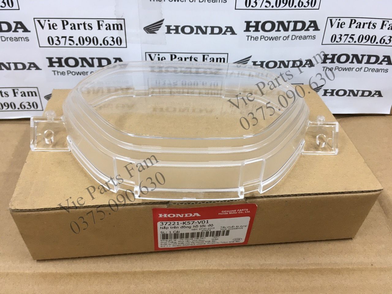 Mặt kính đồng hồ tốc độ Wave Blade 110, hàng din Honda mới 100%