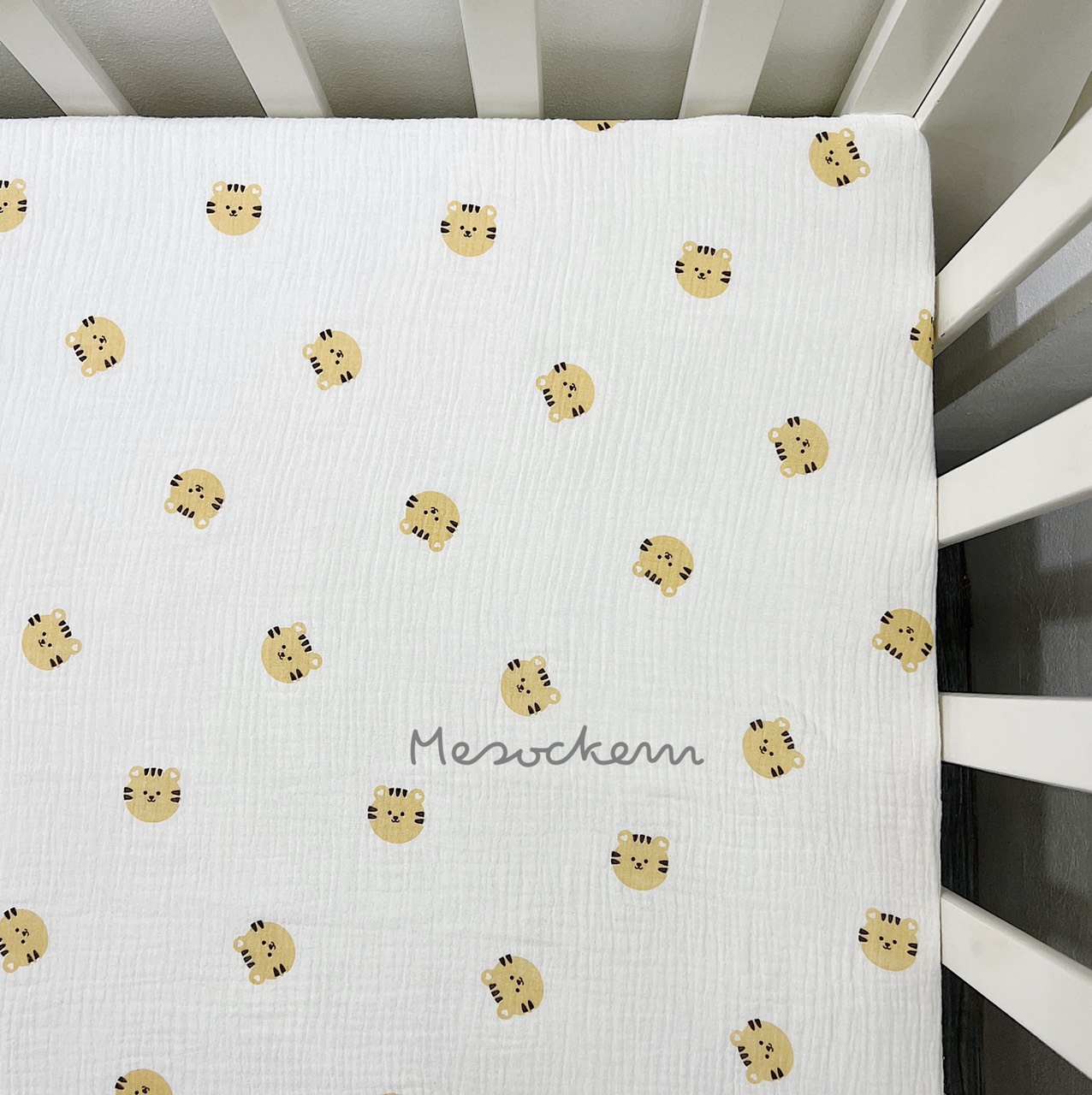 Drap cũi cho bé vải xô muslin