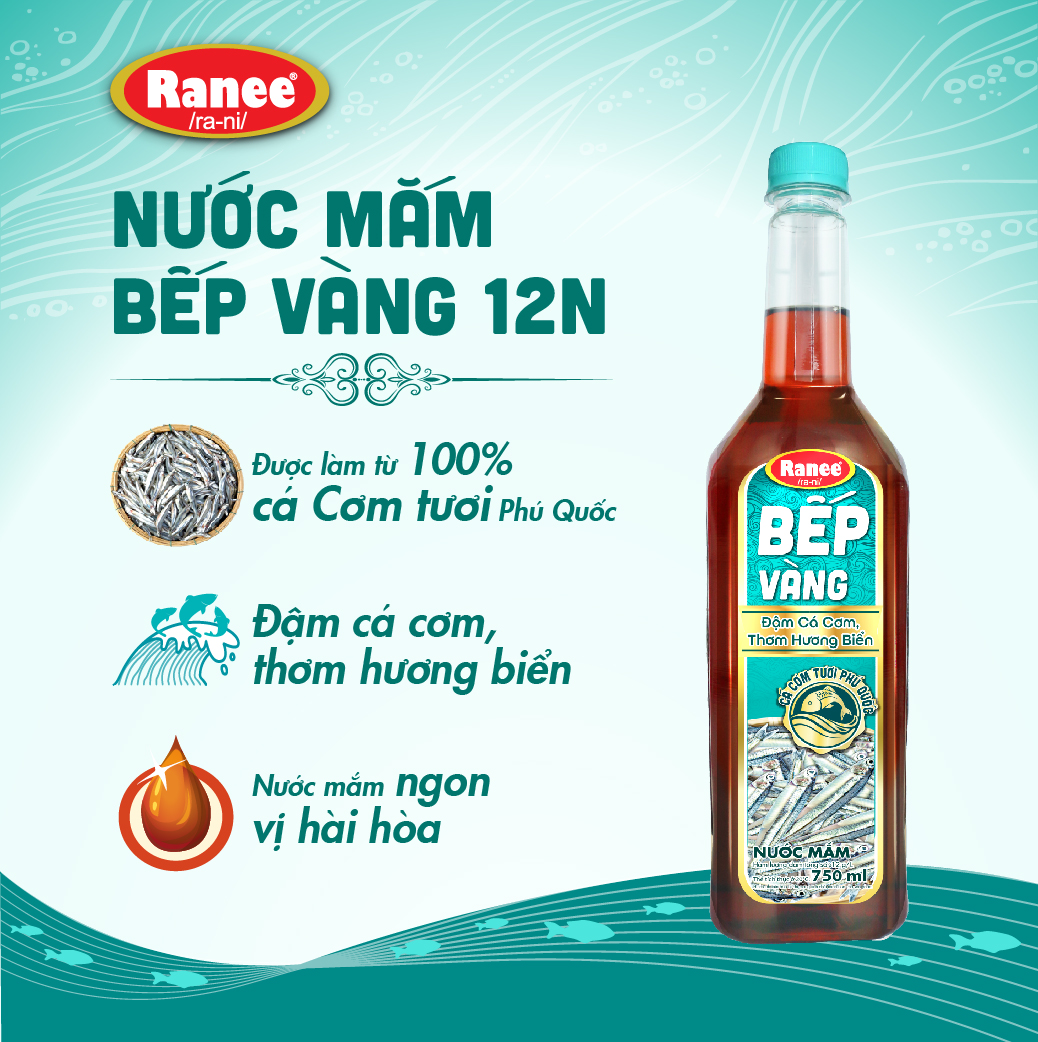 {Order 199K Get Free Butter Box -399K Get Free Wooden Patch} Delicious Fish Sauce Yellow Kitchen Anchovy 12N 900ml