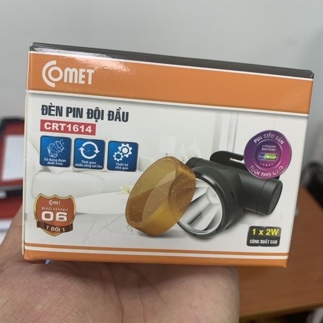 [HCM]Đèn sạc Led Comet CRT1614