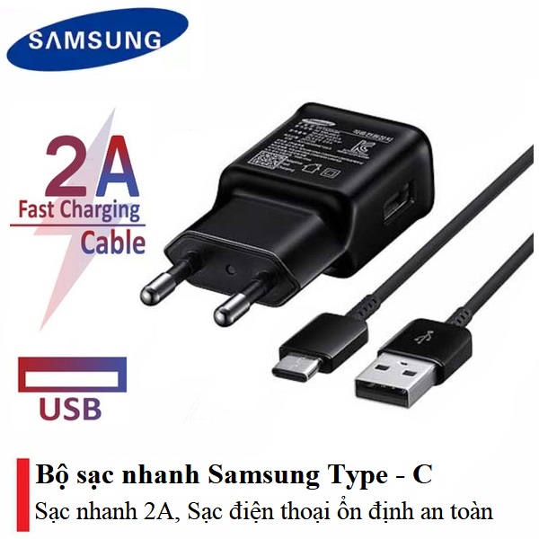 Cáp sạc nhanh 2A Type C cho các dòng máy điện thoại ( SIÊU BỀN )