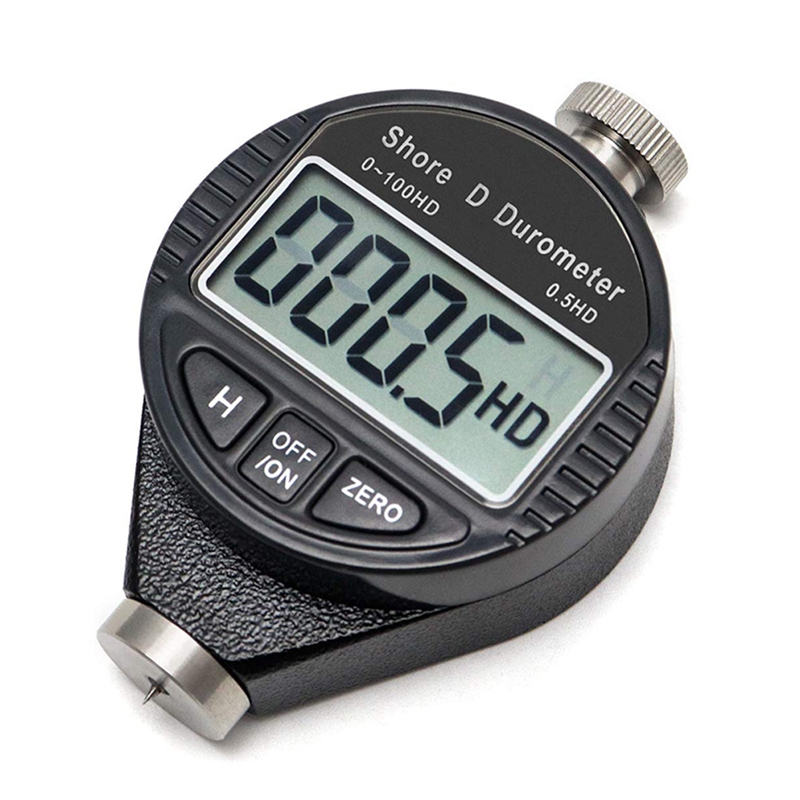 0-100HD Shore D Hardness Durometer Digital Durometer Scale with Large LCD Display for Rubber, Plastics, Flooring, Tire