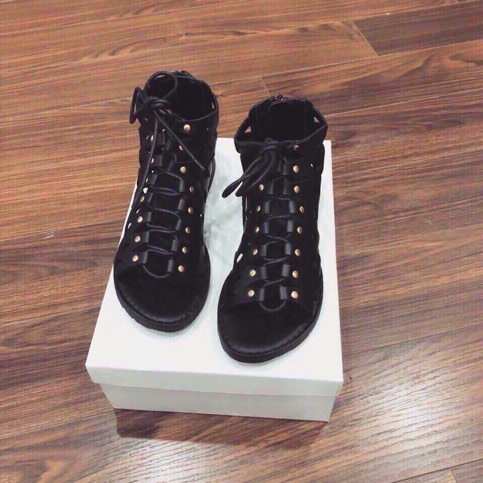 [HÀNG MỚI] Sandal da rọ kiểu chiến binh