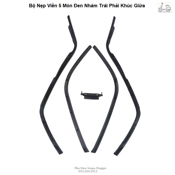 [Bộ 5 Món] Nẹp Yếm Vespa Sprint Primavera