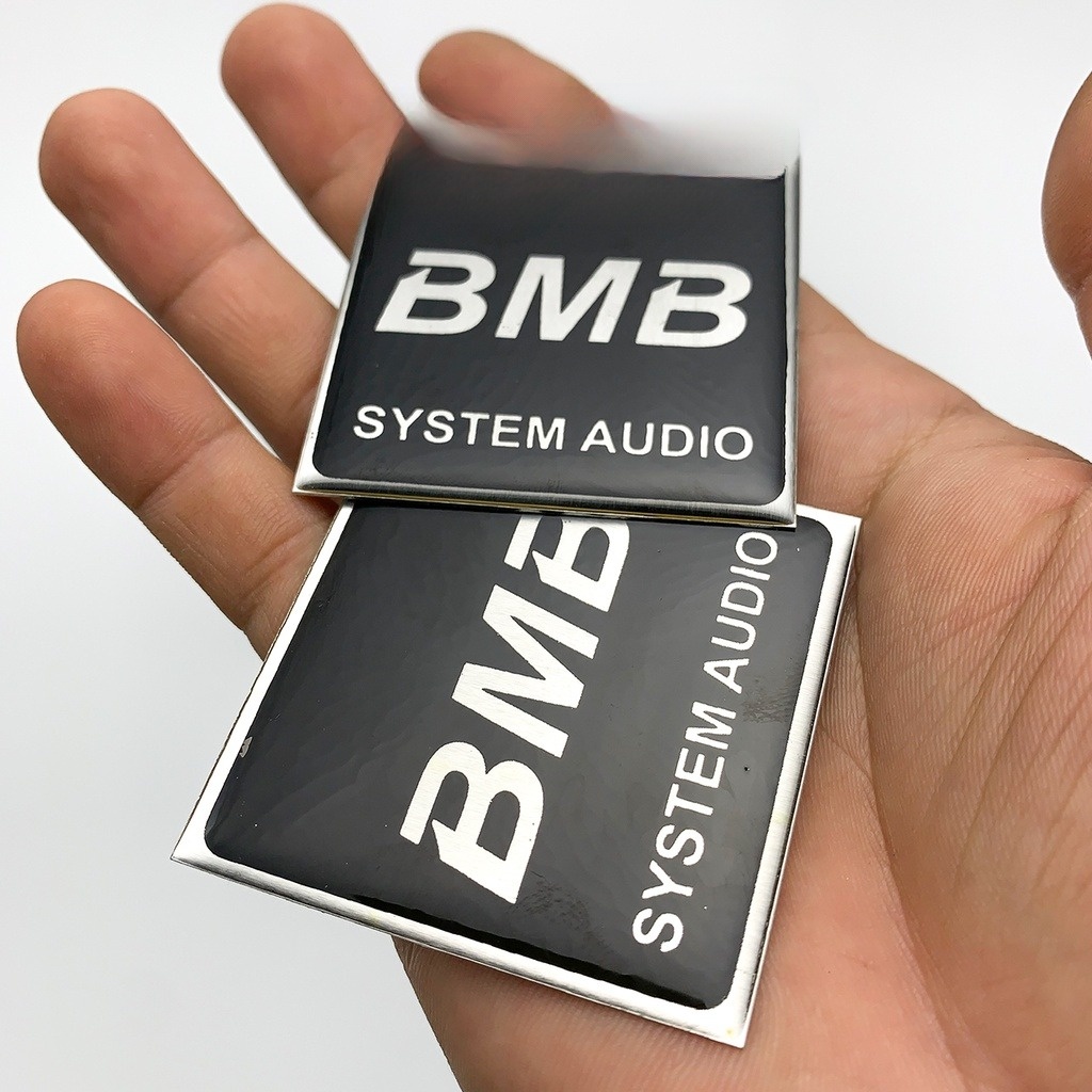 Tem Loa - Logo Loa BMB Dán Thùng Loa ( 1 Đôi )