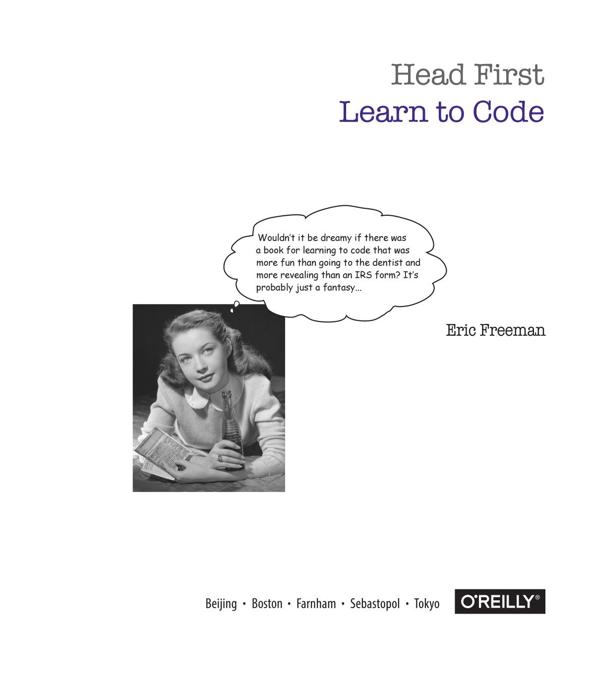 Head First Learn to Code