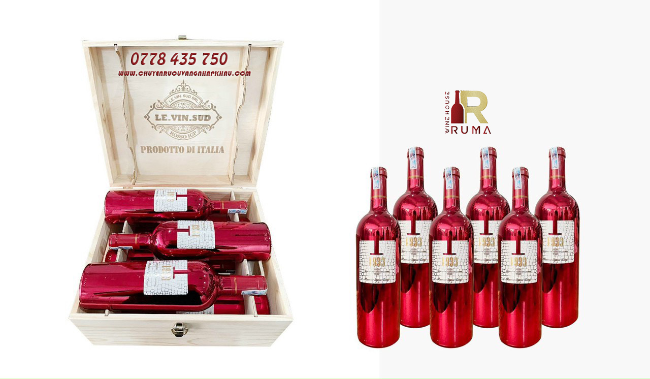 Vang đỏ Ý 1933 Ruby nhâp khẩu chính hãng