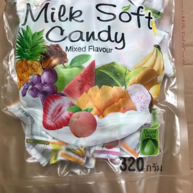 Kẹo Dẻo Thái Lan Milk Soft Candy Hương Trái Cây
