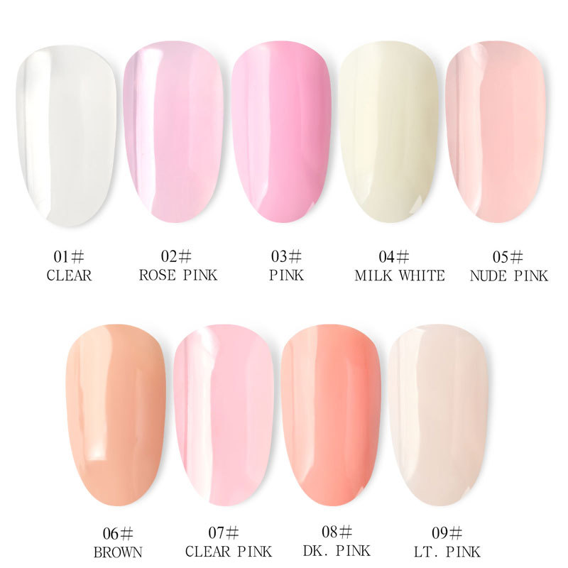 [HCM]Combo bộ dụng cụ làm gel gôm nối móng gel 5 món