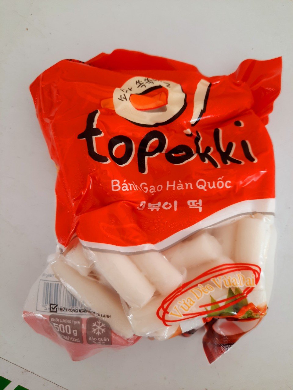 Bánh gạo hàn quốc loại ngon 500gr