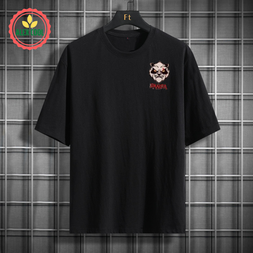Áo phông nam áo thun nam nữ tay lỡ unisex gấu lửa hàn quốc alex cool , from rộng, áo đôi , áo nhóm , free size , oversize