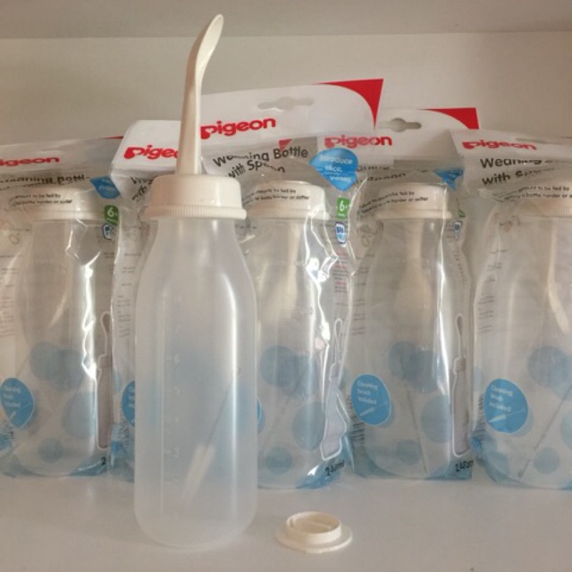 Bình tập ăn PIGEON (120ml và 240ml) - TBYT Medstore