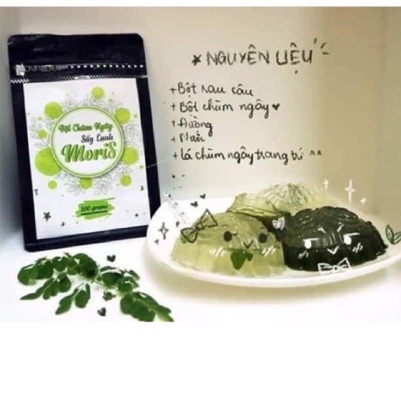 [HCM]Bột Chùm Ngây Sấy Lạnh Moris 100G