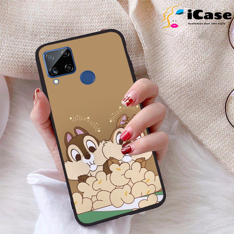 Ốp lưng Realme C15 viền dẻo TPU BST Mouse