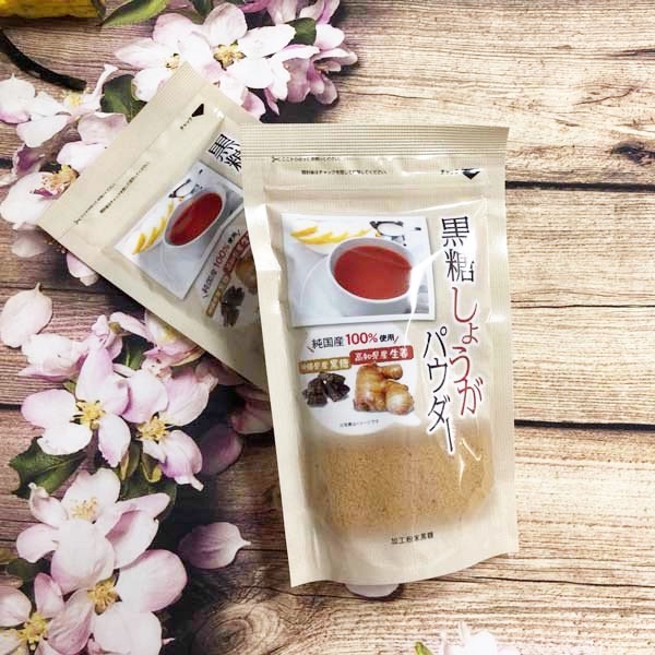 Trà Gừng Đường Nâu Nhật Bản (túi 250g)