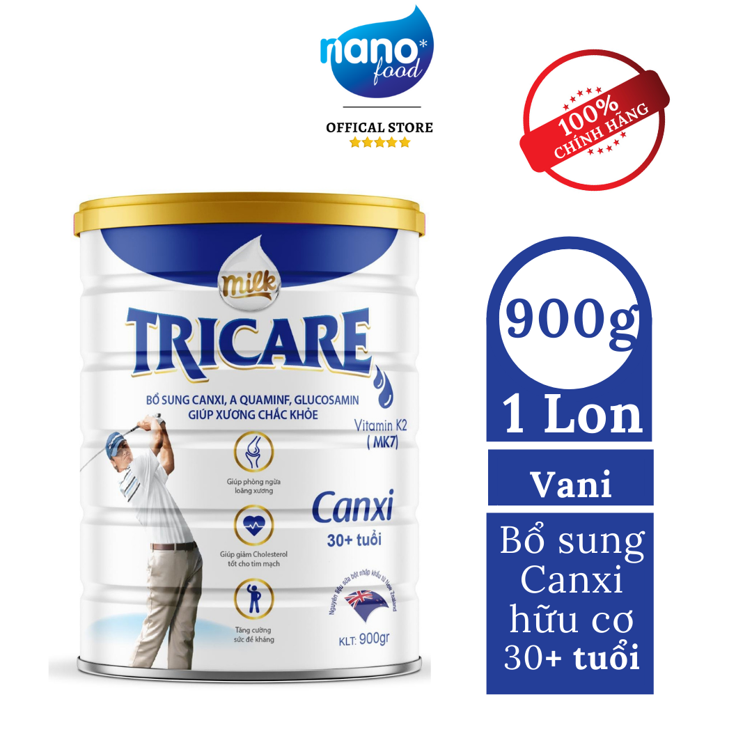 Sữa Canxi Milk Tricare 900g
