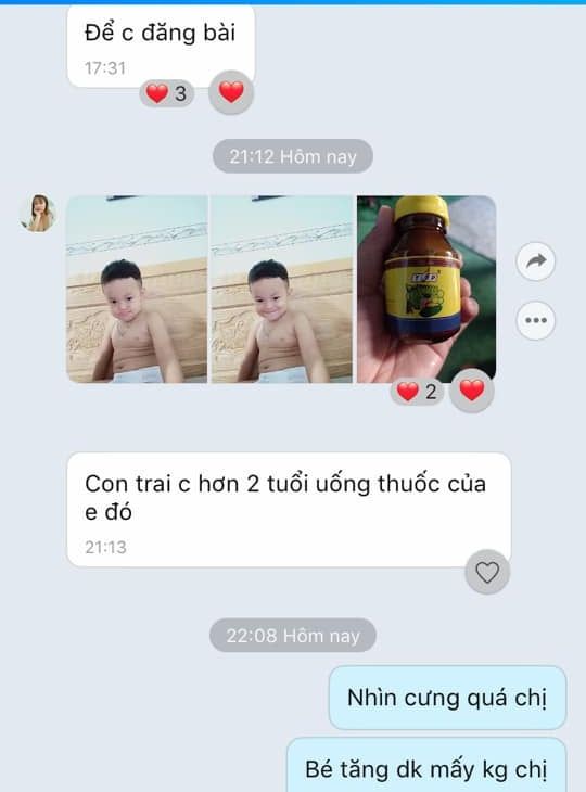 Vitamin Tăng Cân TP Chính Hãng