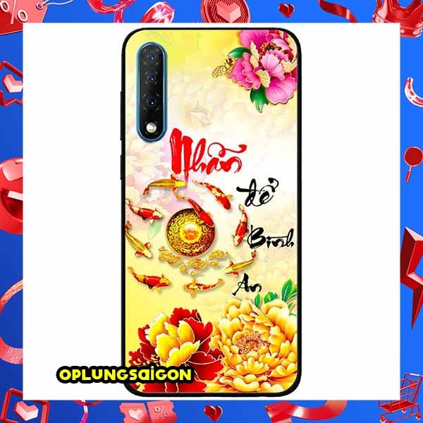 [HCM]Ốp lưng dành cho Vsmart Live mẫu Thư Pháp Nhẫn Bình An