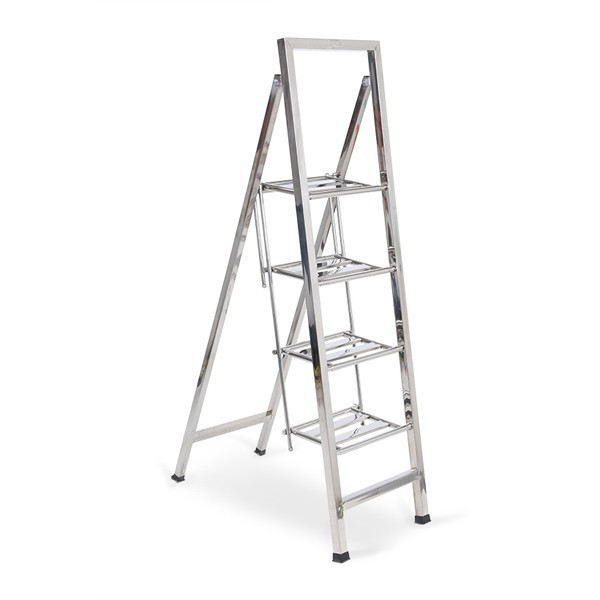Thang Inox Cao Cấp Xếp Gọn 4 Bậc- Mã: THVI4-