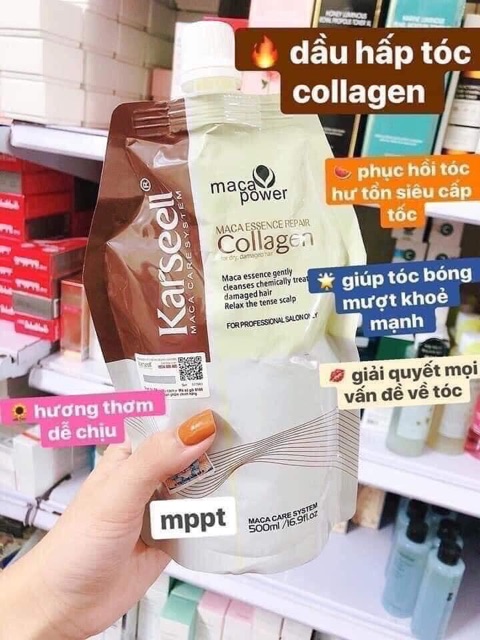 Gói Ủ Tóc Collagen Karseell