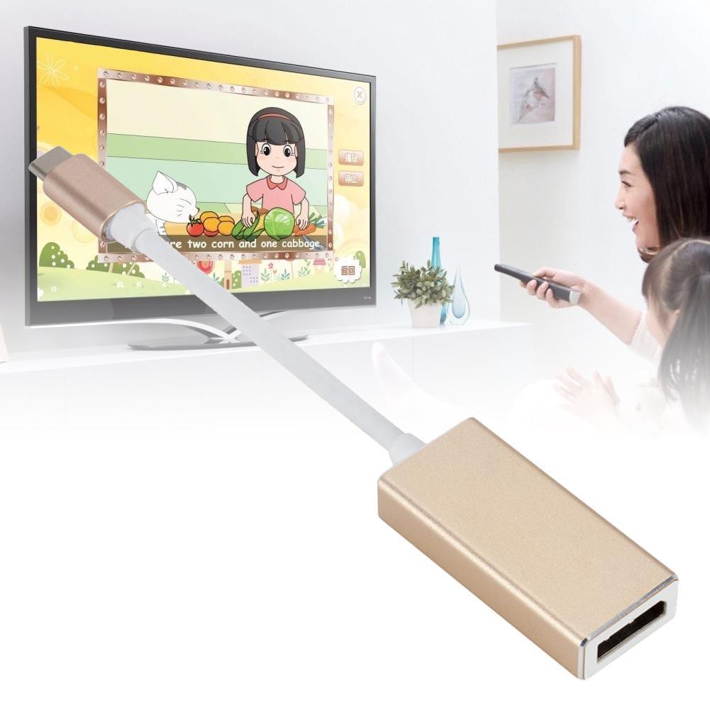 Cáp chuyển đổi usb type-c sang displayport dài 20cm