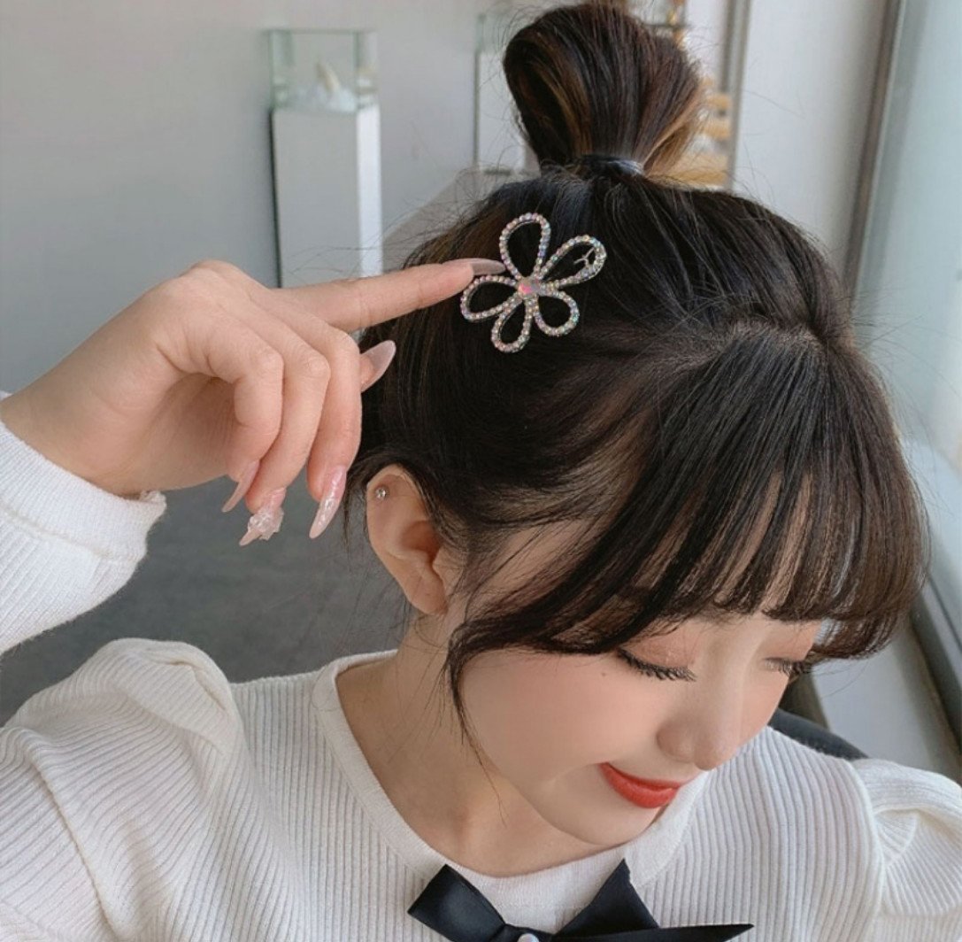 KẸP HOA 05 CÁNH LẤP LÁNH