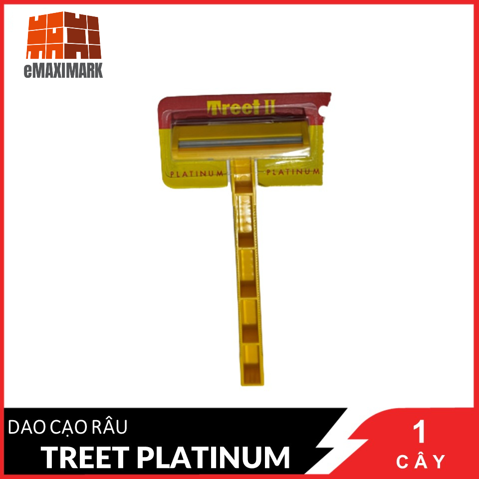 Dao Cạo Treet Platinum Vỉ 1 Cây